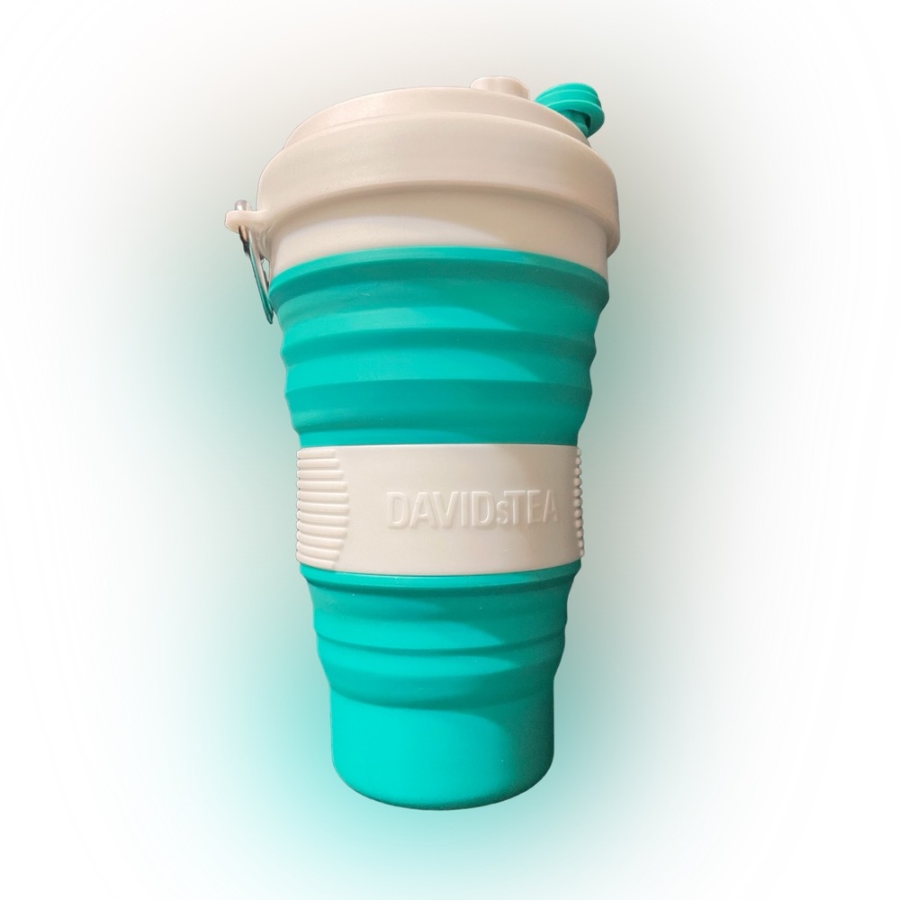 David’s Tea collapsible travel cup.  BNWOT